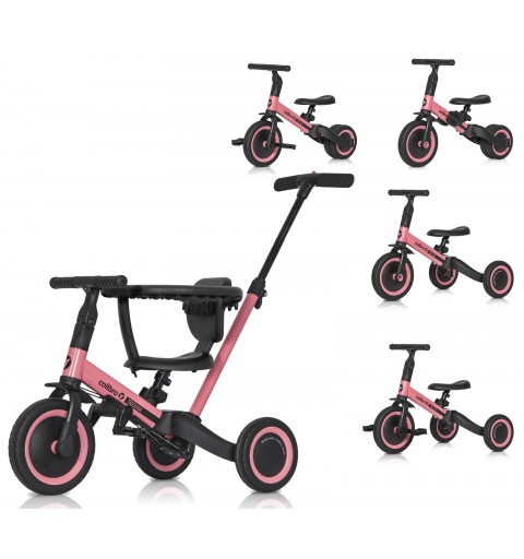 Colibro Tremix Up - rowerek dziecięcy 6w1 | Rose